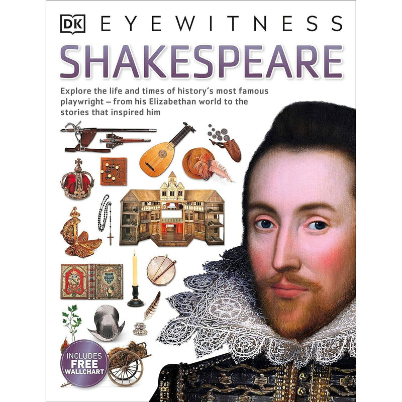 DK Eyewitness Collection 5 Books Set Ancient Greece, Tudor, Shakespeare - The Book Bundle