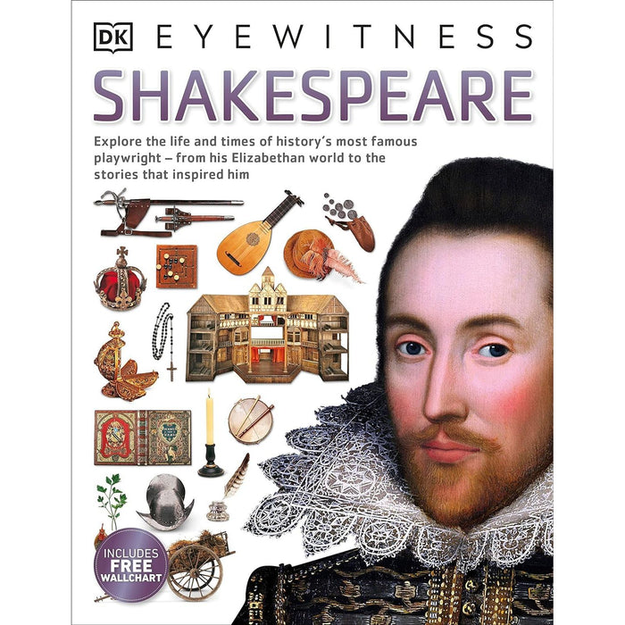 DK Eyewitness Collection 5 Books Set Ancient Greece, Tudor, Shakespeare - The Book Bundle