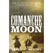 Four paperback books from the Lonesome Dove series by Larry McMurtry, fiction collection published by Pan Macmillan