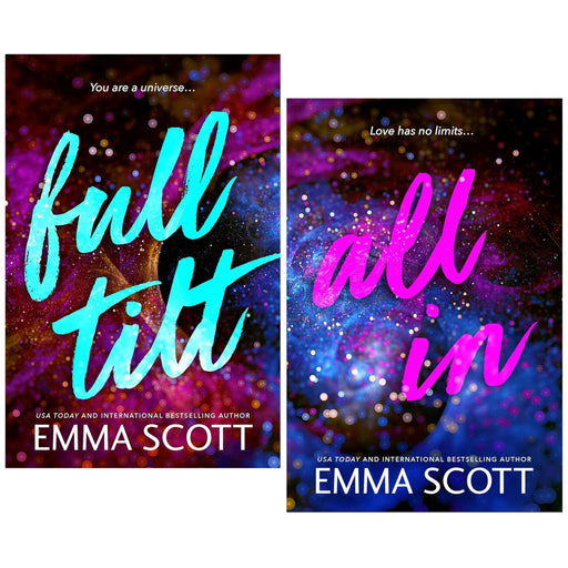 Full Tilt Duet by Emma Scott 2 Books Collection Set (Full Tilt and All In) - The Book Bundle