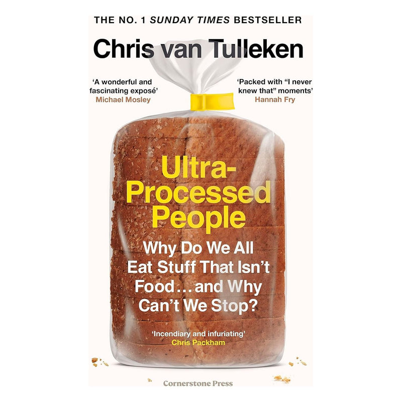 Ultra-Processed People & Food for Life 2 Books Collection Set by Tim Spector, Chris van Tulleken - The Book Bundle