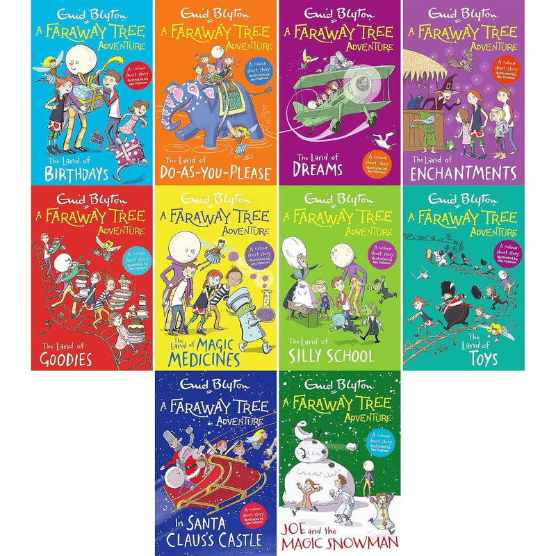 Faraway Tree Adventures 10 Books Collection Set by Enid Blyton - Fiction - Paperback
