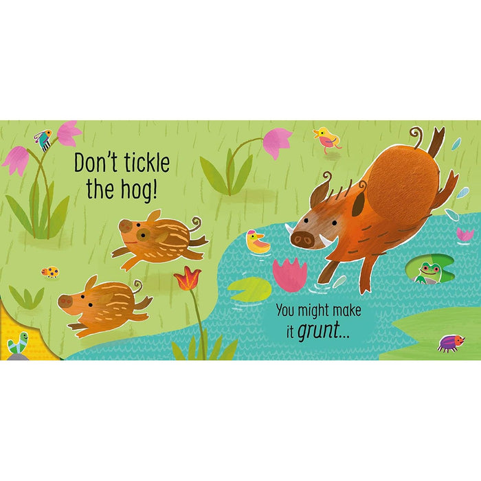 Don't Tickle the Gorilla! (DON'T TICKLE Touchy Feely Sound Books) - The Book Bundle