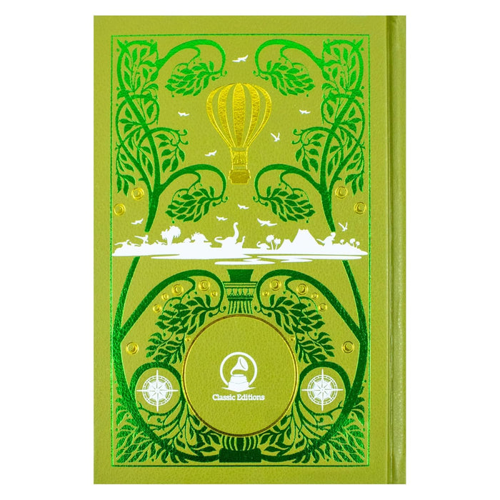 A Collection of Jules Verne Novels Deluxe Leather Bound Classic - The Book Bundle