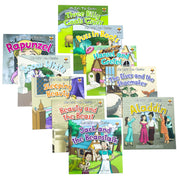 Set of ten My FairyTale Classic picture books by Jasmine Brooke, featuring colorful fairy tale illustrations and storytelling.