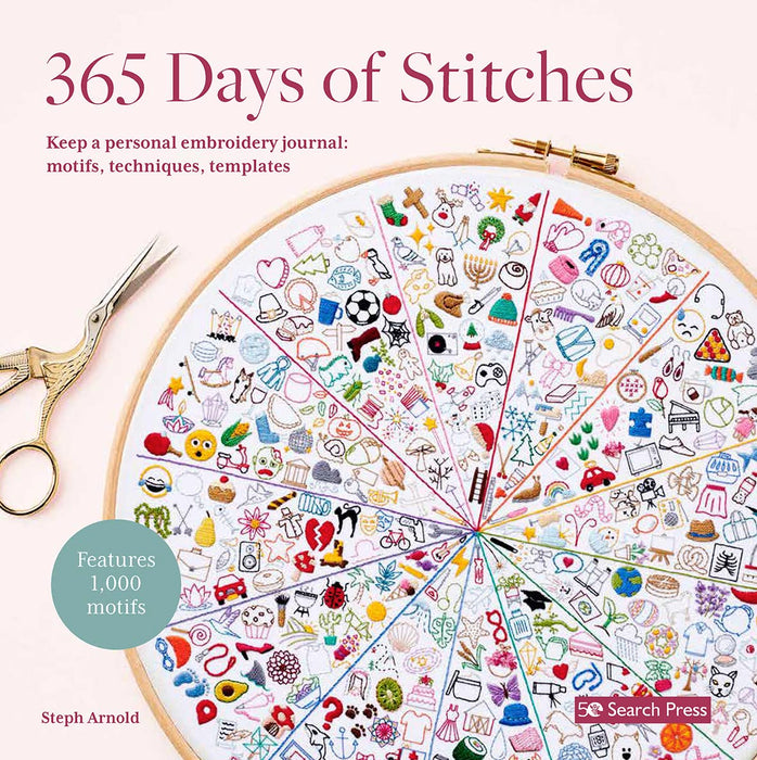 365 Days of Stitches & How to Embroider Almost Every Cute Thing 2 Books Set - The Book Bundle
