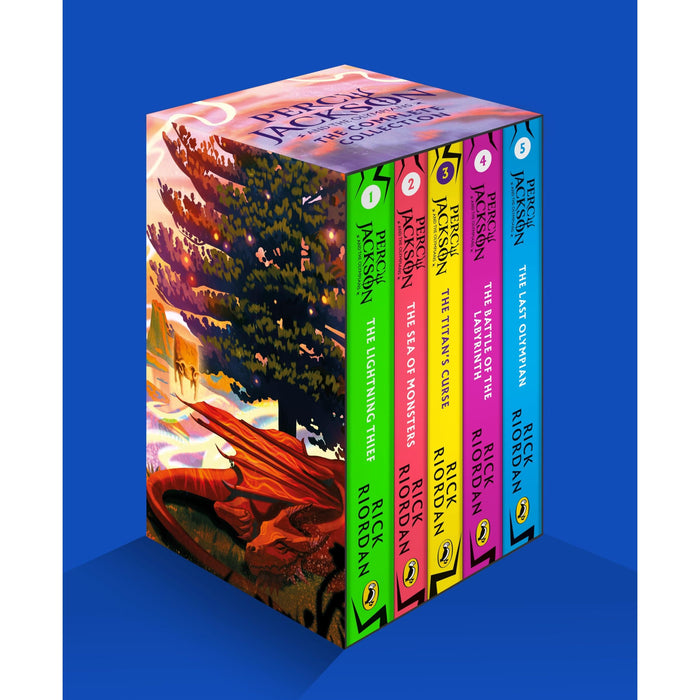 Percy Jackson and the Olympians Boxset: The perfect Christmas gift for fans of the bestselling series
