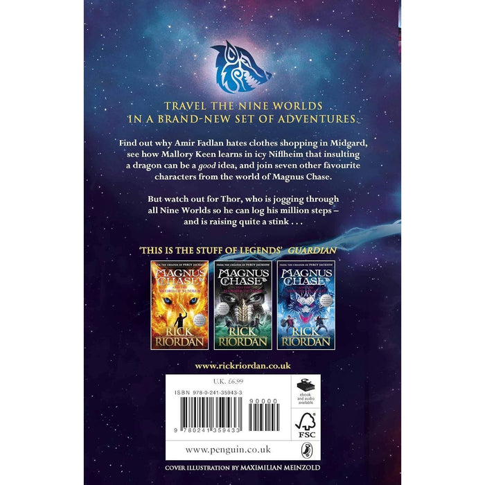 9 From the Nine Worlds: Magnus Chase and the Gods of Asgard by Rick Riordan - The Book Bundle