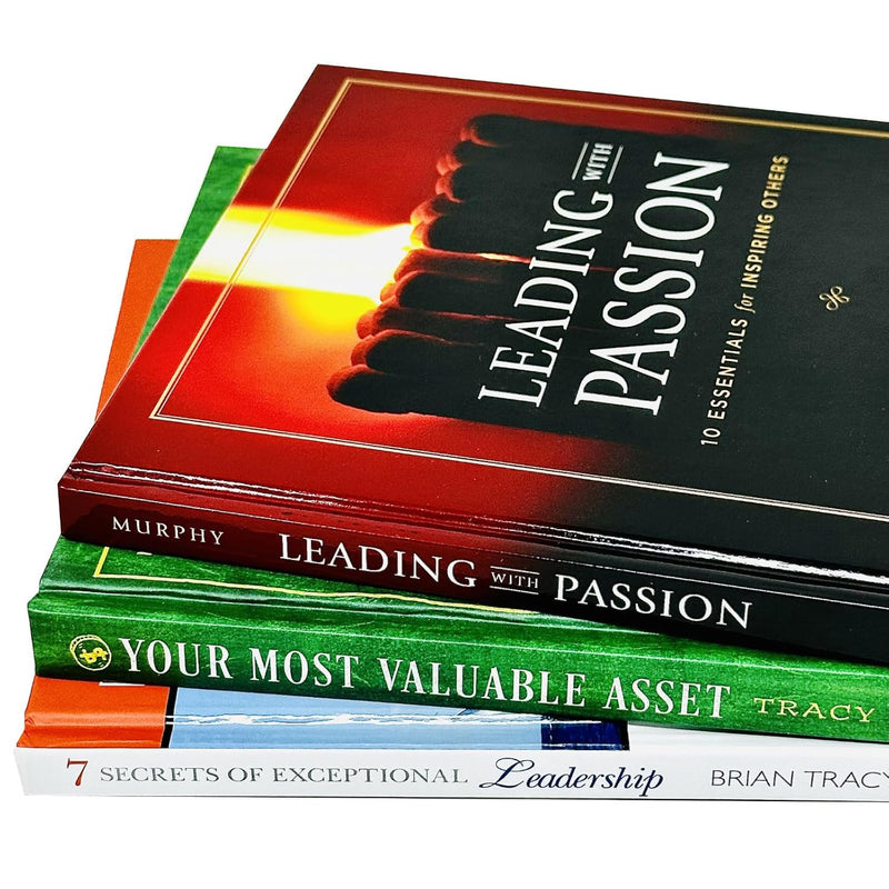 Leading with Passion, Your Most Valuable Asset & The 7 Secrets of Exceptional Leadership 3 Books Collection Set - The Book Bundle