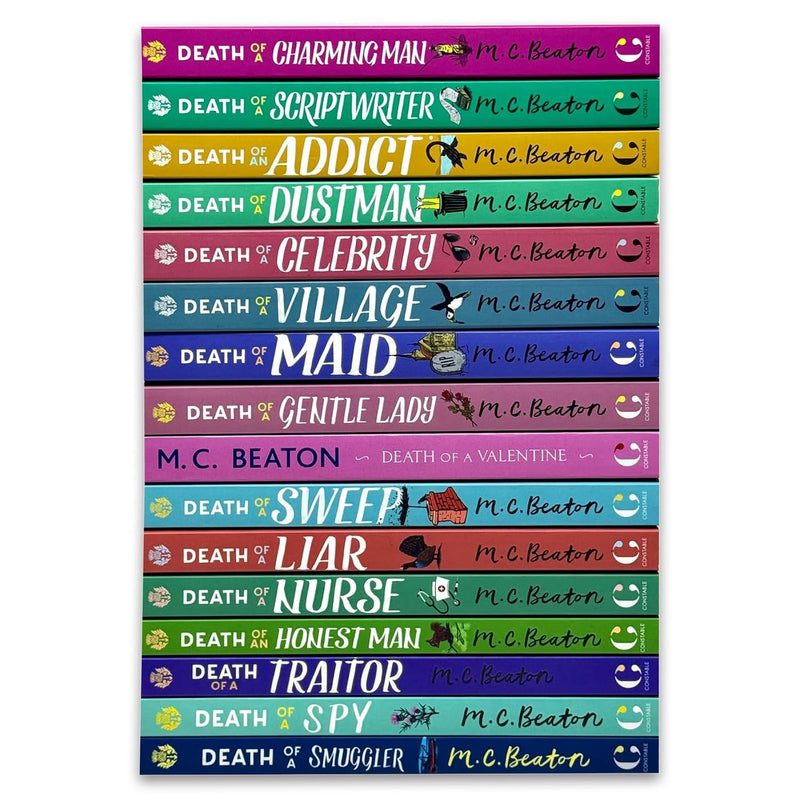 Hamish Macbeth Classic & Later 16 Books Collection Set by M.C. Beaton - Fiction - Paperback