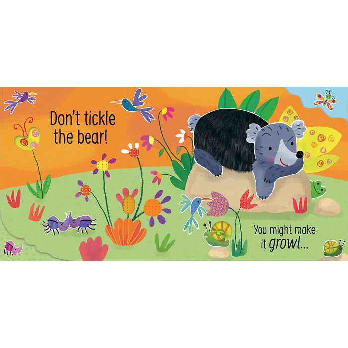 Don't Tickle the Hippo! (DON'T TICKLE Touchy Feely Sound Books) - The Book Bundle