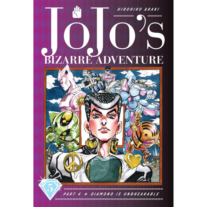 JoJo's Bizarre Adventure: Part 4--Diamond Is Unbreakable, Vol. 5: Volume 5 - The Book Bundle