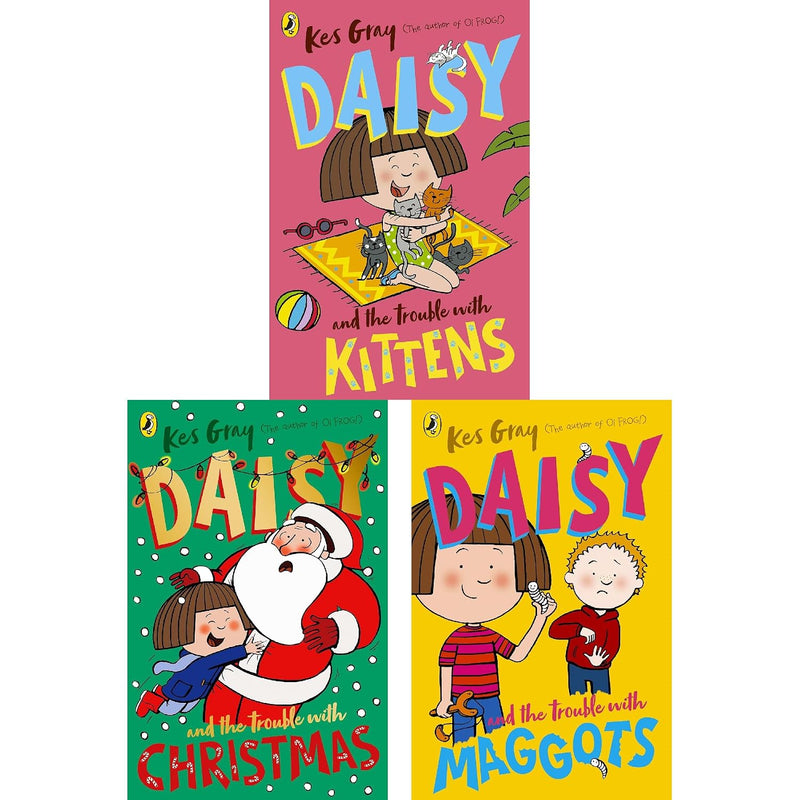 Daisy And The Trouble With 18 Books Collection Set By Kes Gray - Fiction - Paperback