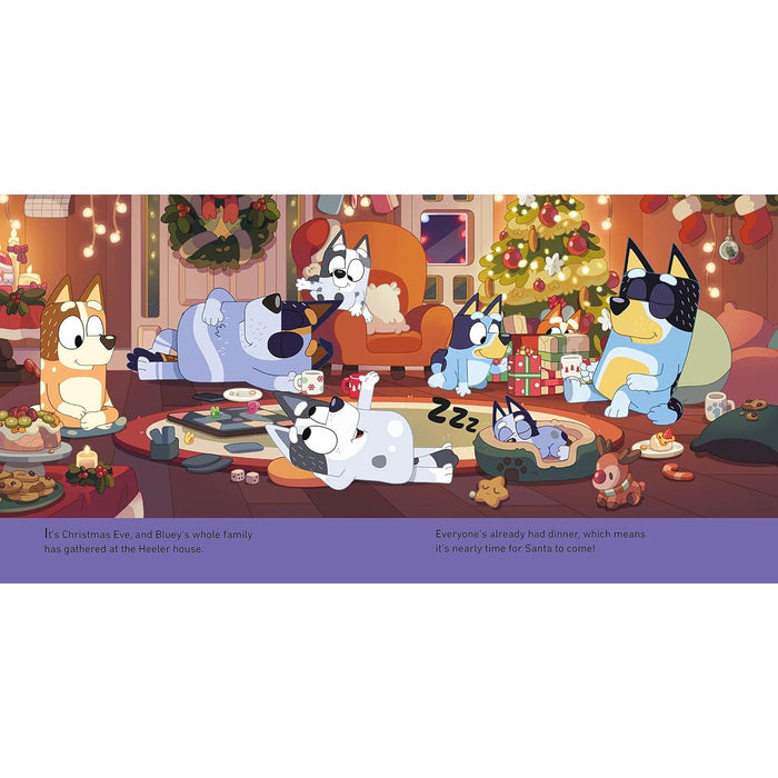 Bluey: Christmas Eve with Verandah Santa by Bluey PB - The Book Bundle