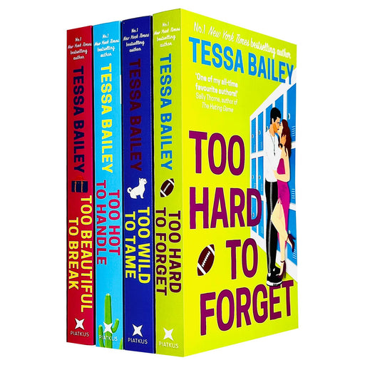 Romancing the Clarksons Series Books 1 - 4 Collection Set by Tessa Bailey (Too Hot to Handle, Too Wild to Tame) - The Book Bundle