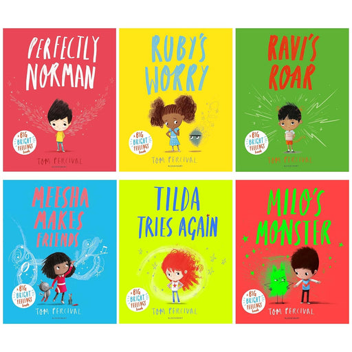 A Big Bright Feelings Collection 6 Books Set (Perfectly Norman, Ruby’s Worry) - The Book Bundle