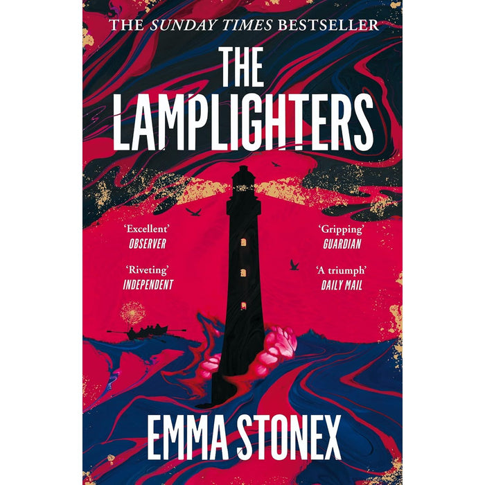 Emma Stonex 2 Books Collection Set The Sunshine Man(HB), Lamplighters - The Book Bundle