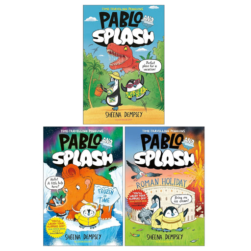 Pablo and Splash Graphic Novel Series by Sheena Dempsey Illustrated 3 Books Collection Set (Pablo and Splash) - The Book Bundle