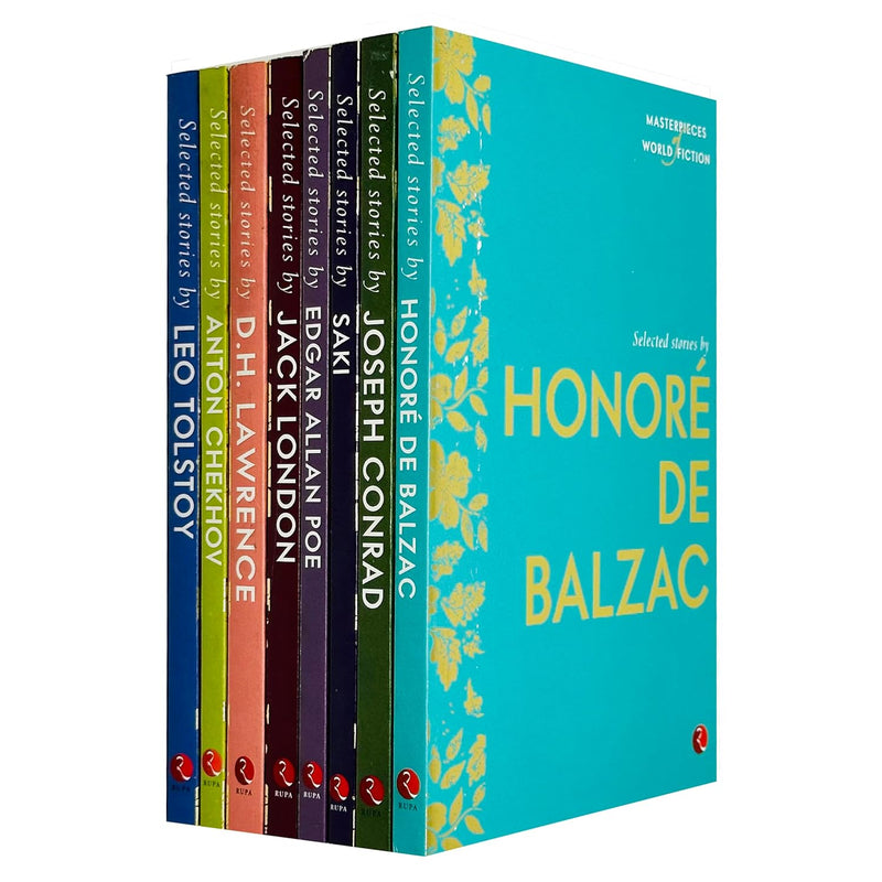 The Masterpieces Of World Fiction Series 2: 8 Books Collection Set (Selected Stories) - The Book Bundle