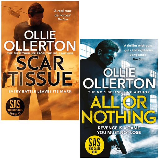 Alex Abbott Series 2 Books Collection Set (Scar Tissue and, All Or Nothing) - The Book Bundle