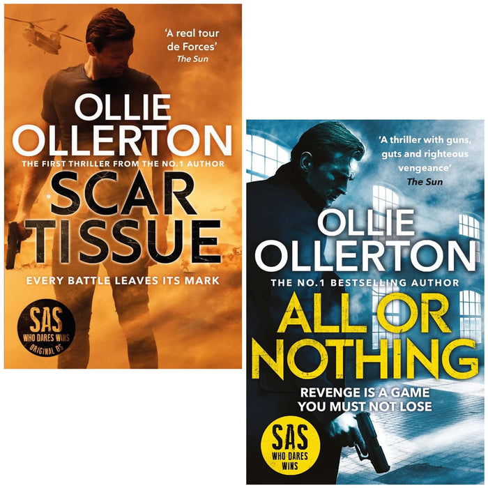 Alex Abbott Series 2 Books Collection Set (Scar Tissue and, All Or Nothing) - The Book Bundle
