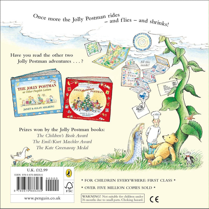 The Jolly Pocket Postman: The interactive pocket-sized adventure by Allan Ahlberg - The Book Bundle