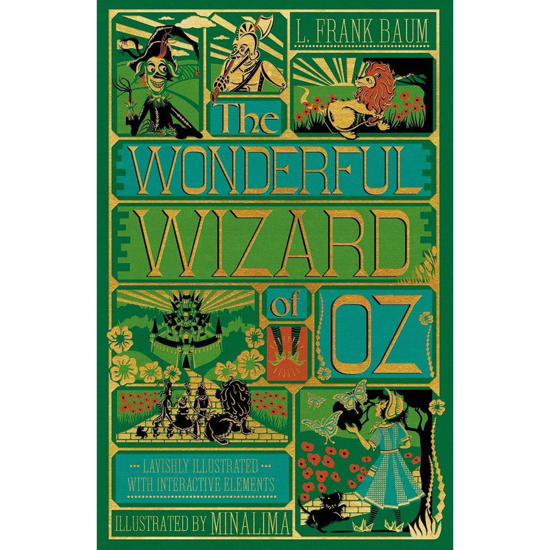 Collection of two classic books: The Wonderful Wizard of Oz by L. Frank Baum and The Adventures of Pinocchio by Carlo Collodi, Harper Ltd.