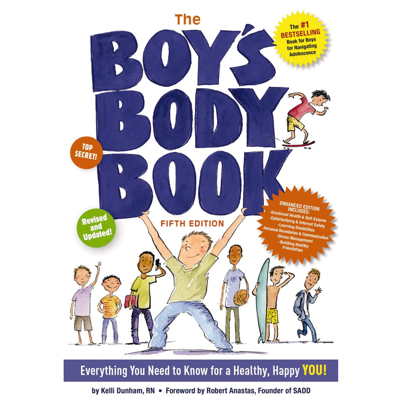 The Boy's Body Book (Fifth Edition): Everything You Need to Know for a Healthy, Happy YOU! (Boys and Girls Body Books) - The Book Bundle