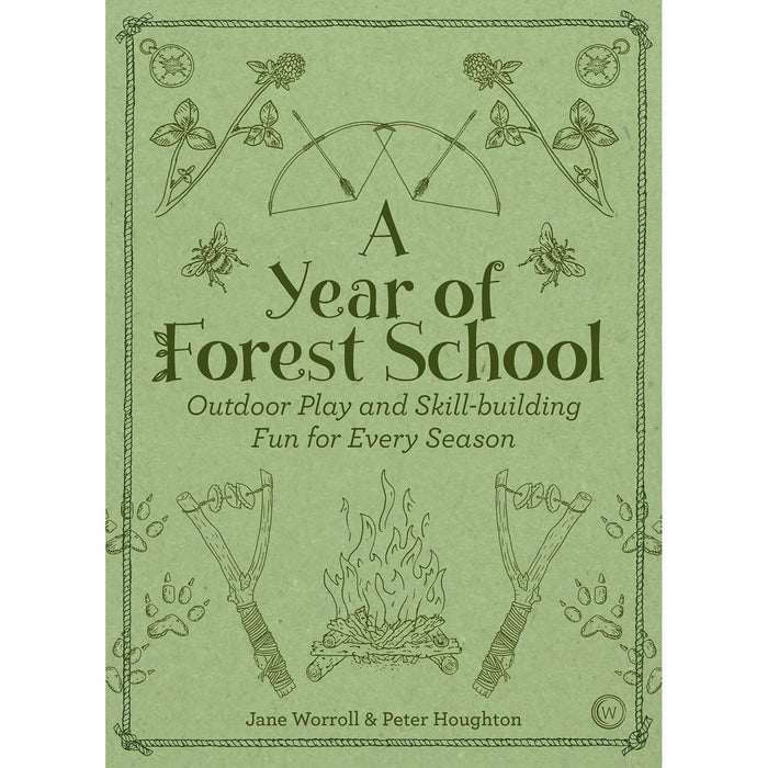 Jane Worroll Collection 2 Books Set (A Year of Forest School, Play the Forest School Way) - The Book Bundle