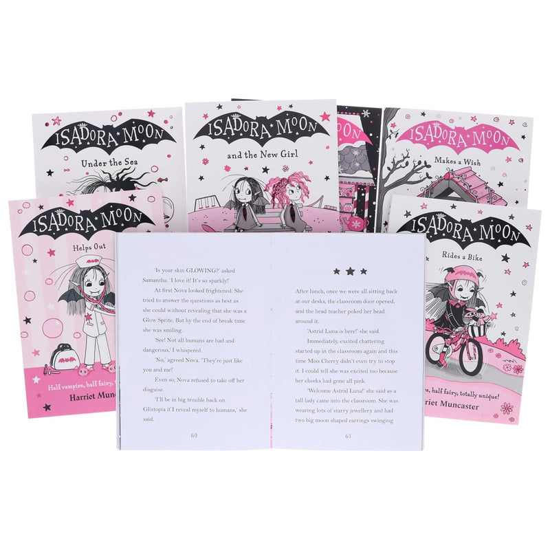 Isadora Moon 7 Illustrated Books Collection Set By Harriet Muncaster - Fiction - Paperback