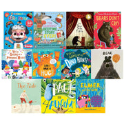 Set of 11 Little Adventures and Big Feelings picture books for kids by David Litchfield and Louise Fitzgerald, paperback collection.
