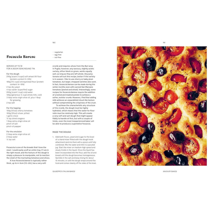 Giuseppe's Italian Bakes: Over 60 Classic Cakes, Desserts and Savoury Bakes by Giuseppe Dell'Anno - The Book Bundle