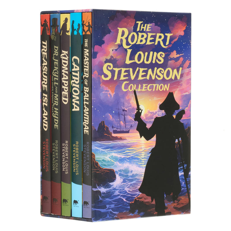 The Robert Louis Stevenson Collection: 5-Book Paperback Boxed Set (Treasure Island, Catriona, The Master of Ballantrae) - The Book Bundle