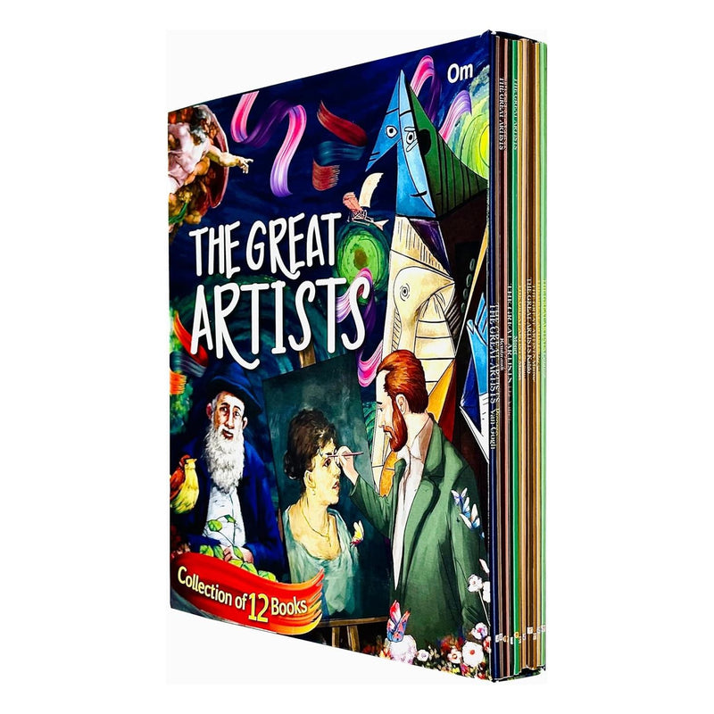 The Great Artist Pack 1 (Set of 12 Books) (Van Gogh, Picasso, Cezanne, Rembrandt) - The Book Bundle