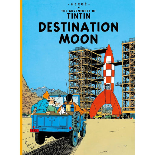 Destination Moon: The Official Classic Children’s Illustrated Mystery Adventure Series (The Adventures of Tintin) - The Book Bundle