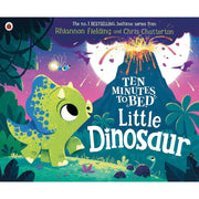Six board books from the Ten Minutes to Bed collection by Rhiannon Fielding, designed for children ages 2 to 5, featuring colorful pages.