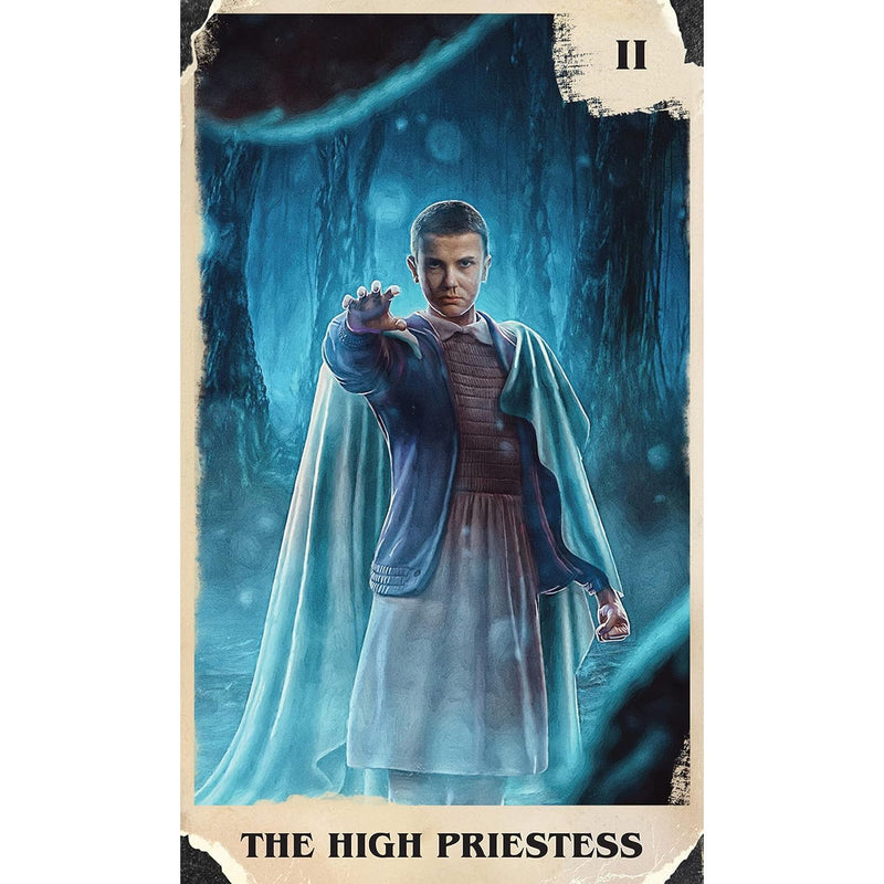 Stranger Things Tarot Deck and Guidebook by Casey Gilly -Hardcover-Fiction