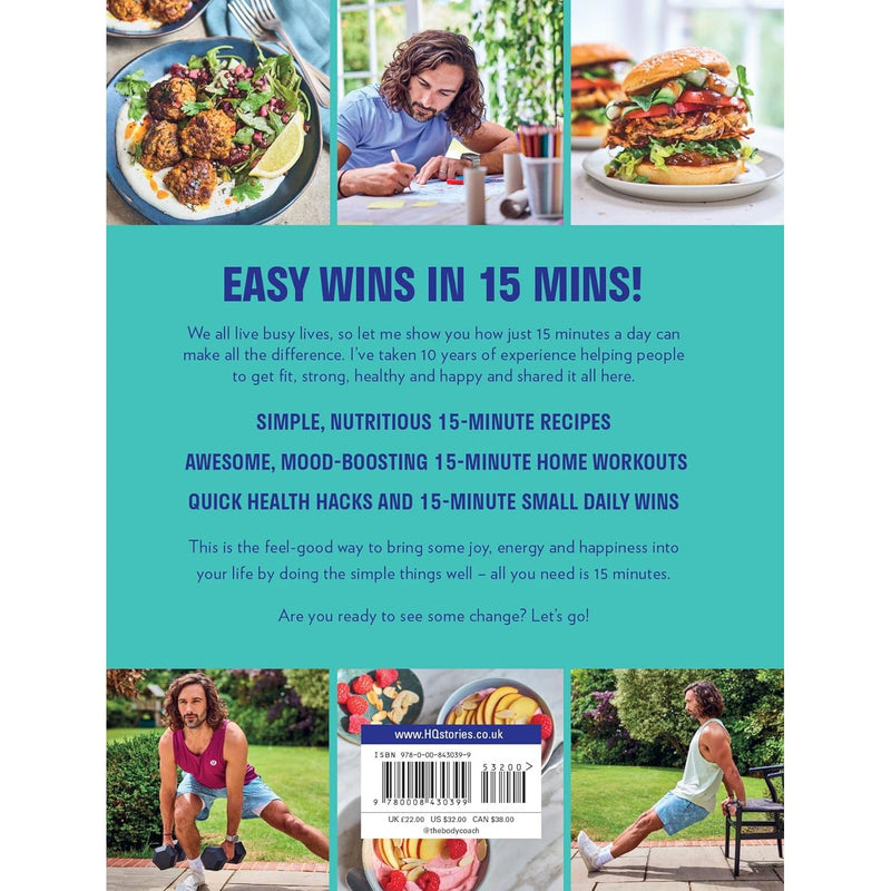 Feel Good in 15: The new how-to guide from best-selling author and fitness coach with tips, tricks and recipes to boost your health and well-being - The Book Bundle