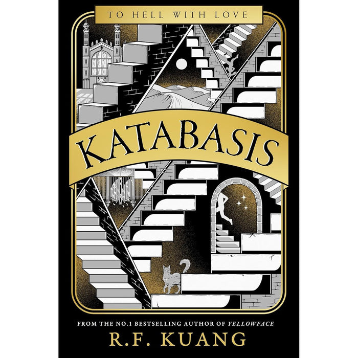 Katabasis(HB), Babel, Yellowface 3 Books Collection Set by  R.F. Kuang & Rebecca F Kuang - The Book Bundle