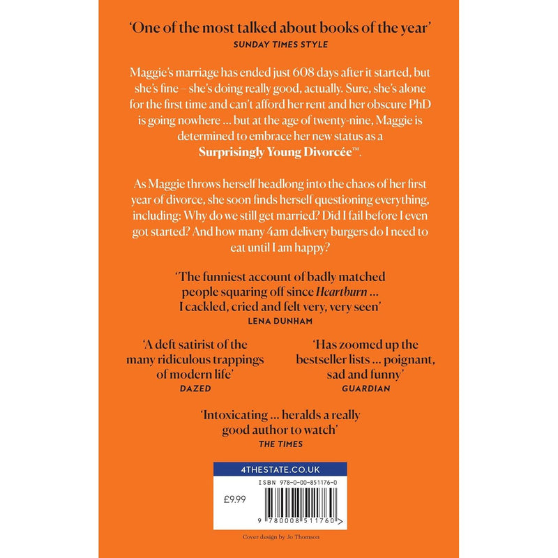 Cover image of "Really Good, Actually" by Monica Heisey, a humorous bestselling novel published by Fourth Estate.
