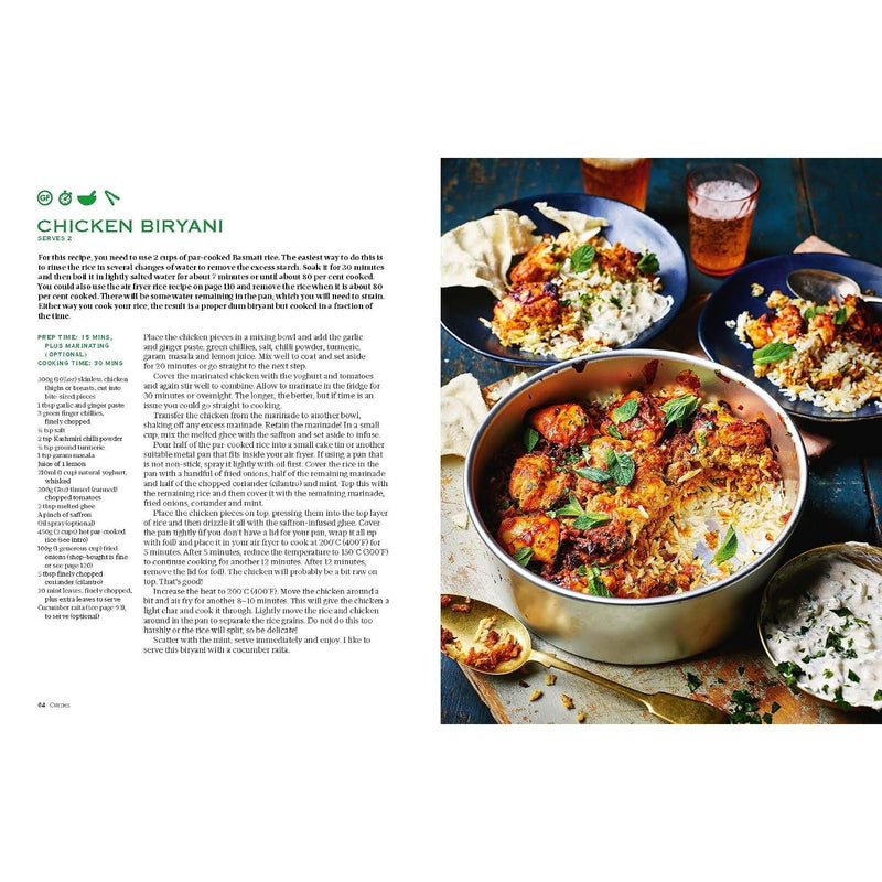 Curry Guy Air Fryer: 50 Simple Curry Favourites by Dan Toombs - Non Fiction - Hardback