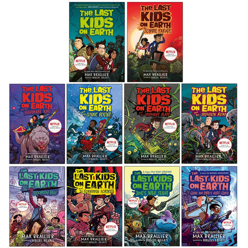 The Last Kids on Earth Series 10 Books Collection Set By Max Brallier - The Book Bundle