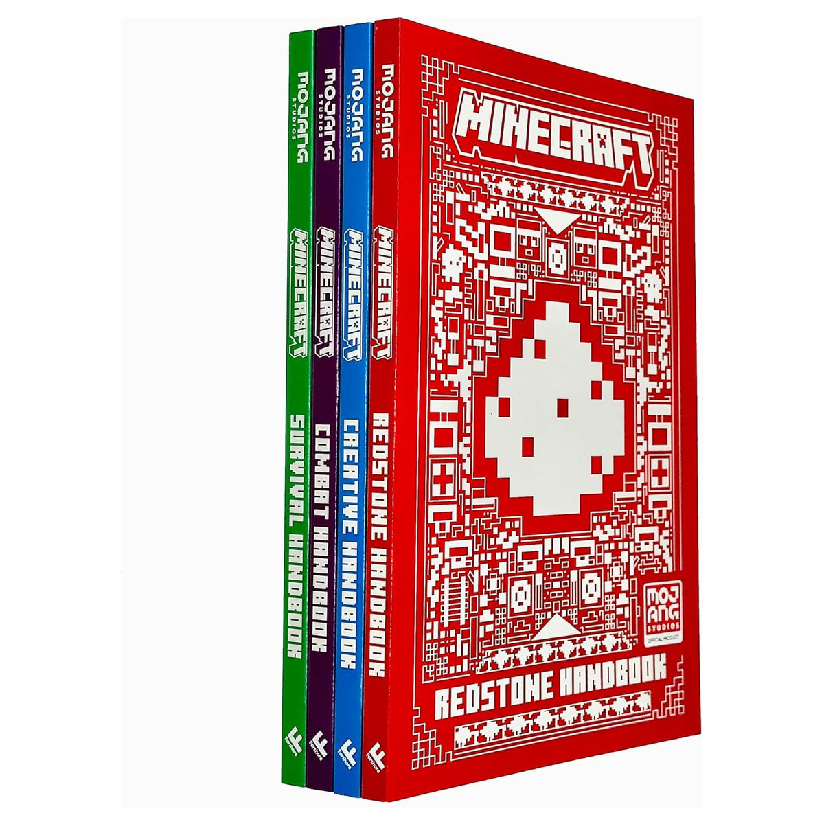 All New Official Minecraft Combat Handbook 4 Books Collection Set By ...