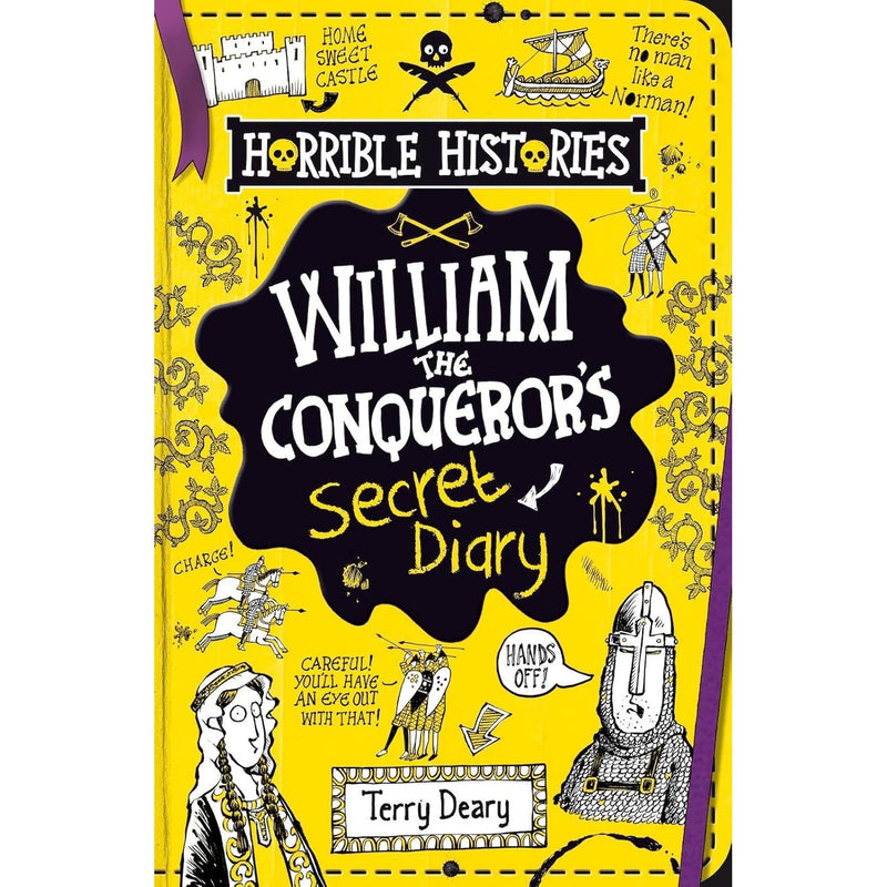 Horrible Histories Series 3 Books Collection Set By Terry Deary (Frighfully Funny Quiz Book) - The Book Bundle