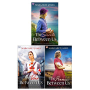 Three paperback books from Margaret James' The Denham Family Sagas collection by Choc Lit Ltd.