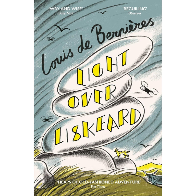 Vintage Louis de Bernières book set including Captain Corelli's Mandolin, Light Over Liskeard, Birds Without Wings, all paperbacks.