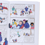 Set of four Witches of Brooklyn graphic novels by Sophie Escabasse, featuring colorful witch characters and detailed artwork.