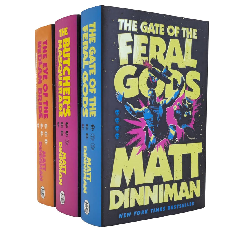 Dungeon Crawler Carl Series 3 Books Collection Set by Matt Dinniman - Fiction - Hardcover