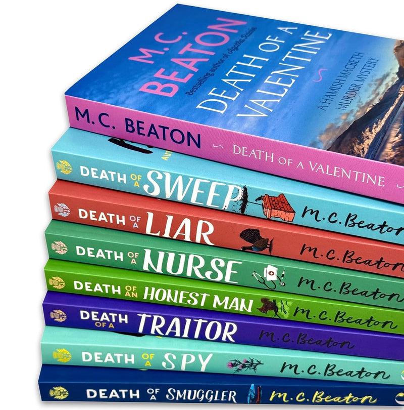 M C Beaton Mystery Series 8 Books Collection Set by M C Beaton - Fiction - Paperback