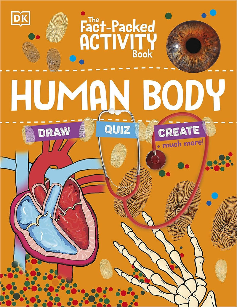 Space, Dinosaurs, Animals & Human Body 4 Books Collection Set by DK - Non Fiction - Paperback